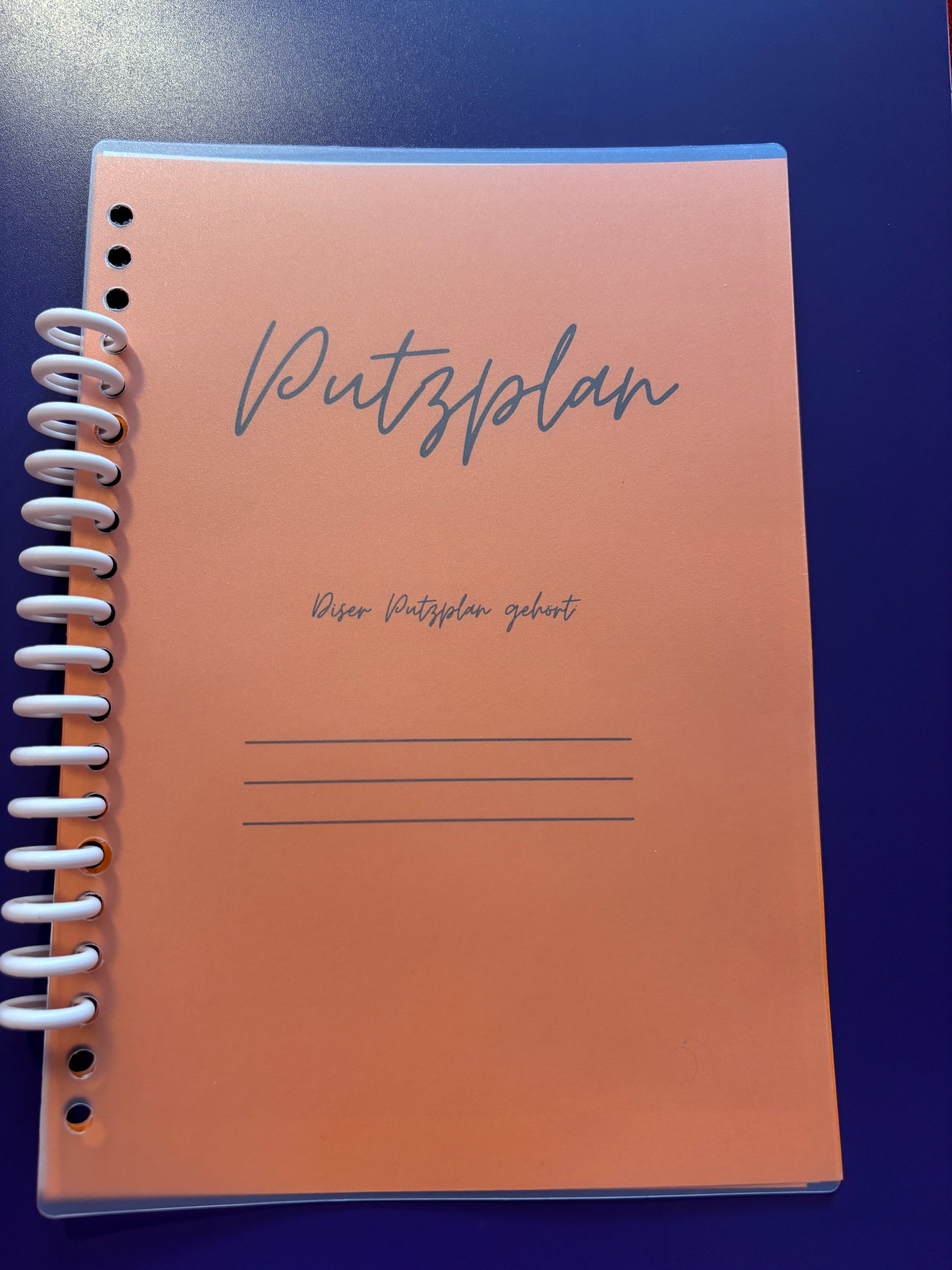 Journal - Putzplan