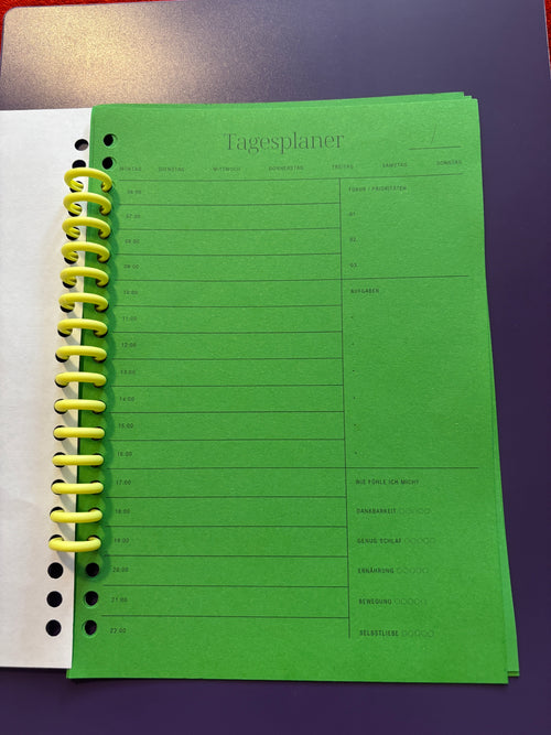 Journal - Tagesplaner